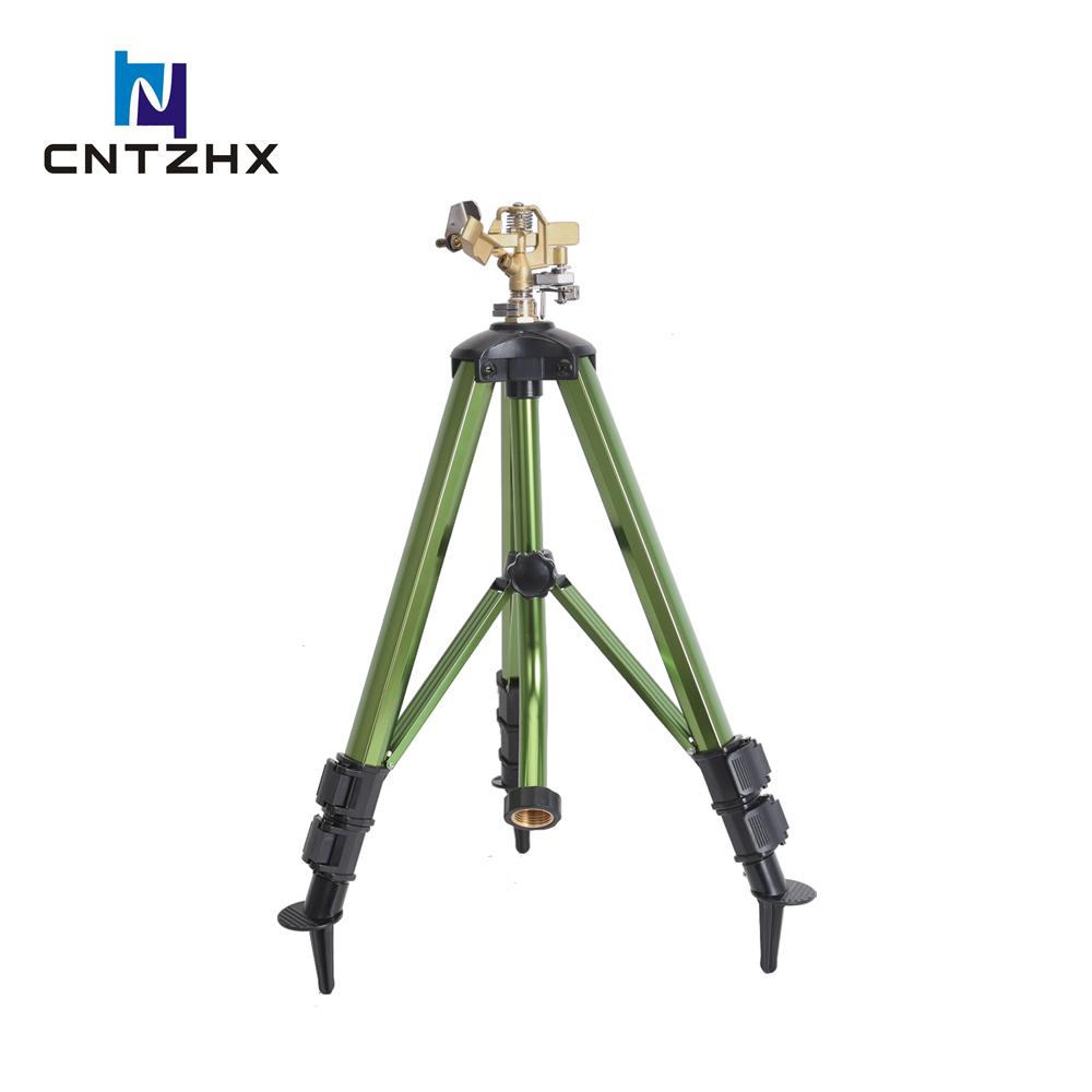 Impact Sprinkler Head on Tripod Base