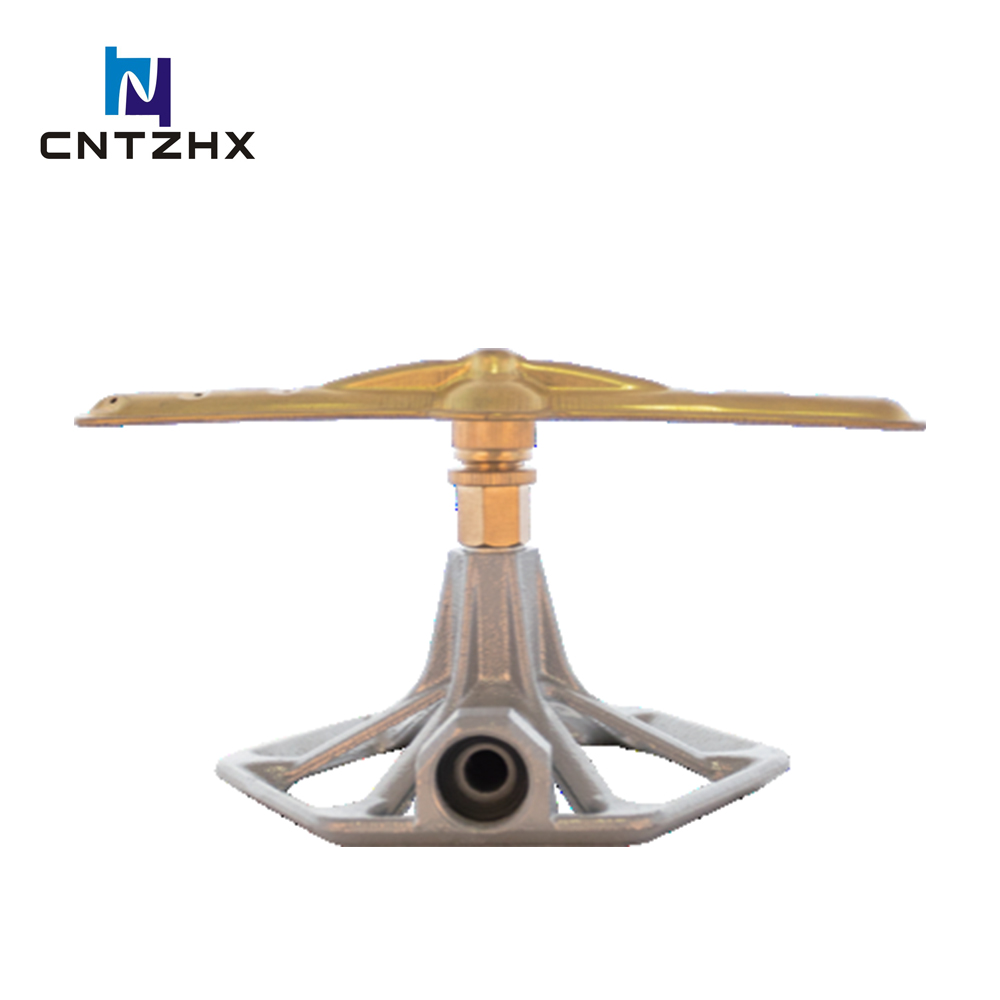 Brass rotating sprinkler