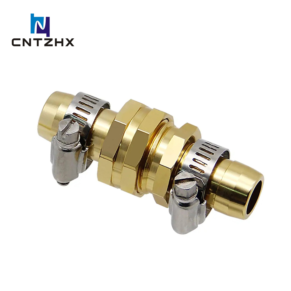 Garden Hose Repair Connector with Clamps, Fit for 3/4" or 5/8" Garden Hose Fitting HX-3632